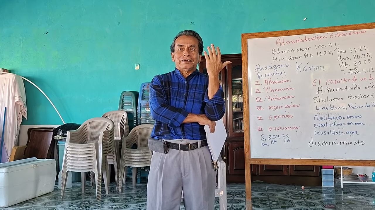 Clase #36 01 Curso de Administración Eclesiástica - Olegario Salas