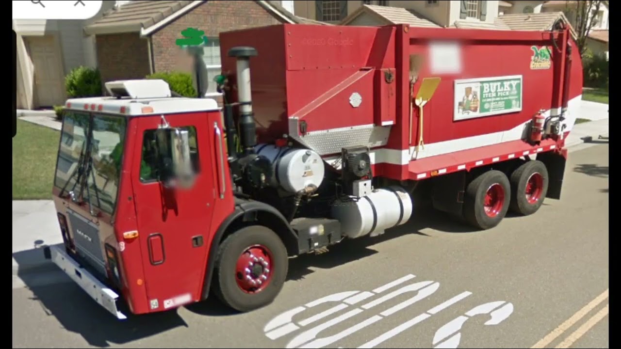Garbage Trucks On Google Maps PT.22
