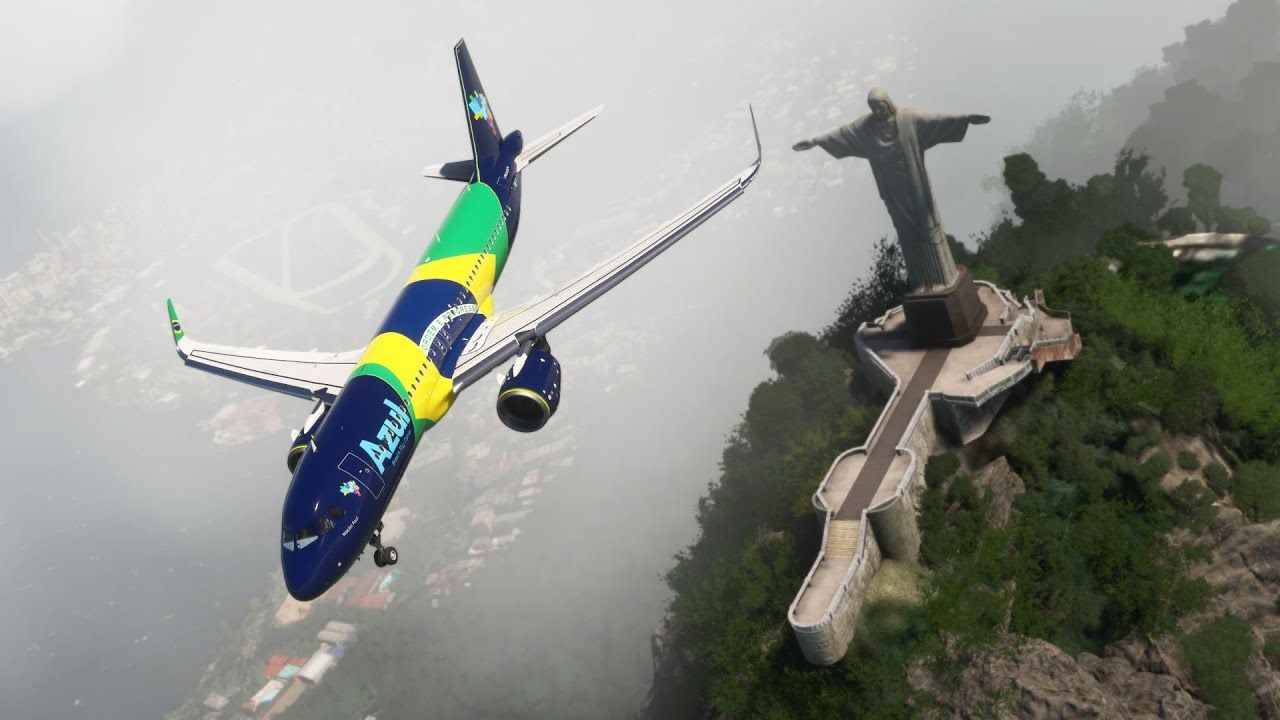 Explorando o C&eacute;u: Experi&ecirc;ncia Realista de Simula&ccedil;&atilde;o de Voo - 016