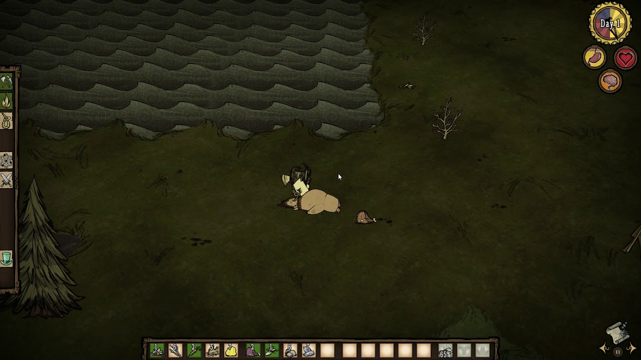 How to get Pig Skin - Don't Starve