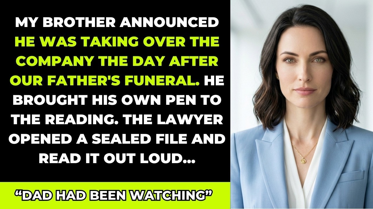 MY BROTHER SAID THE COMPANY WAS  HIS NOW  THEN DAD'S LAWYER OPENED A SEALED FILE