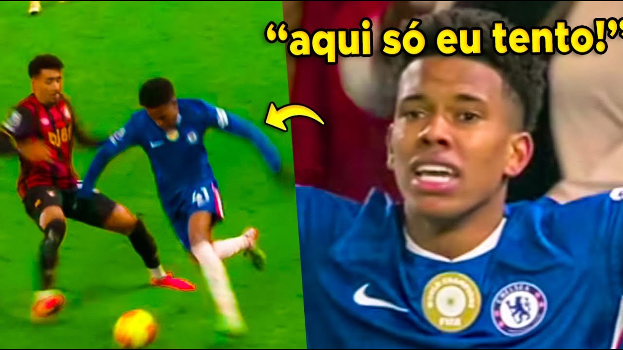 😱VIROU ESTEVÃO E +10 NO CHELSEA!!! ESTEVÃO ATINGE NÍVEL BRUTAL, IMPARÁVEL MAS CHELSEA NÃO COLABORA..