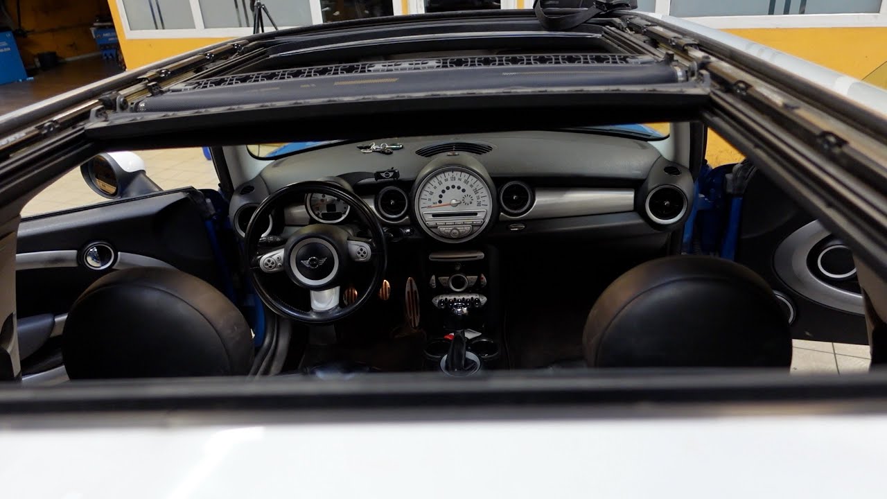 Ремонт крыши Mini Cooper R56 не так уж и сложен...