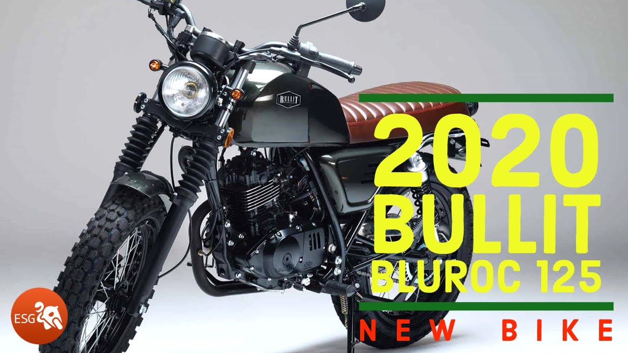 NEW Bullit Bluroc 125 Retro Scrambler. Discover the new 2020 Bluroc 125!