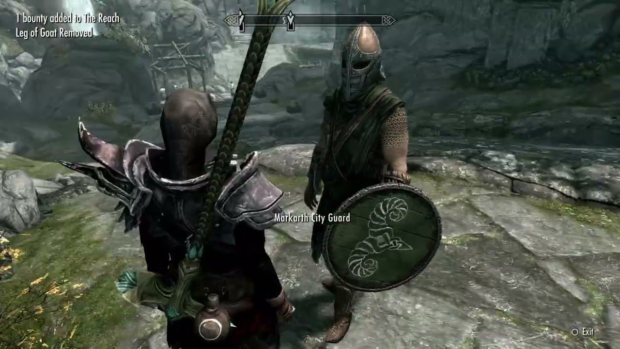Skyrim  just experiencing things funny