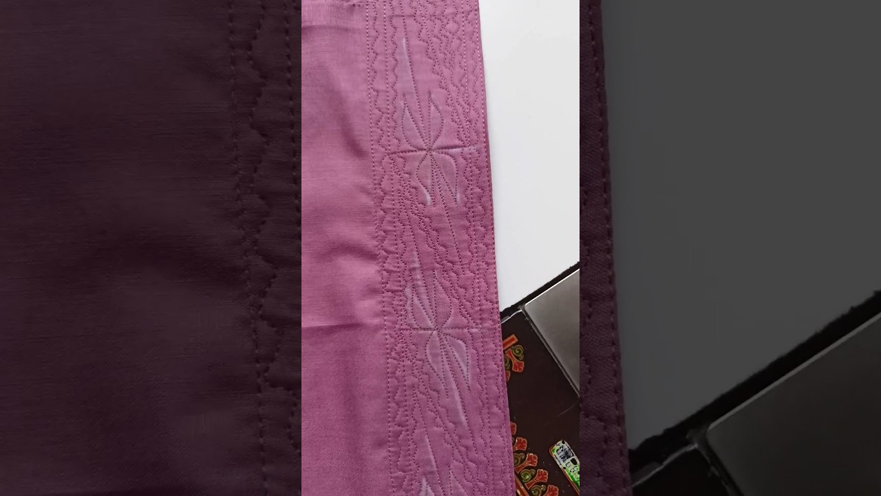 Very easy Poncha/Mohri design #Shorts #shortvideo #mohridesign #ponchadesign