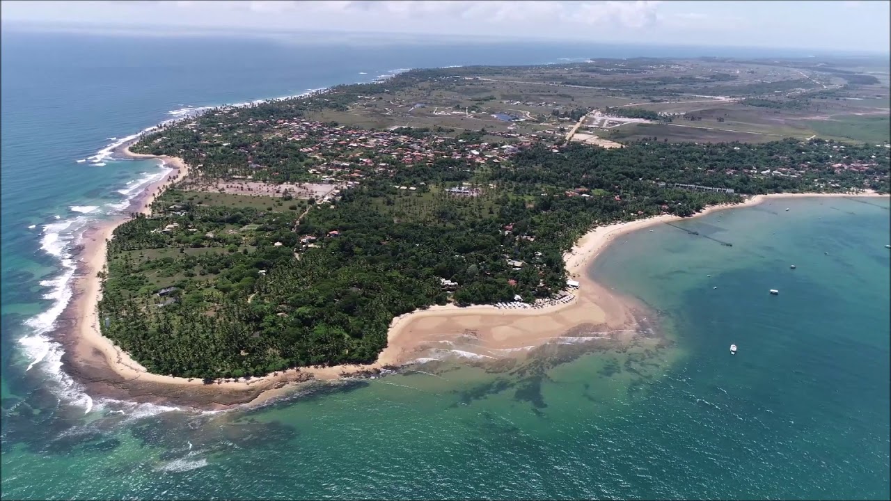 Barra Grande, PONTA DO MUTÁ - Península de Maraú, Bahia (Aéreas Drone) ©Todos Direitos Reservados
