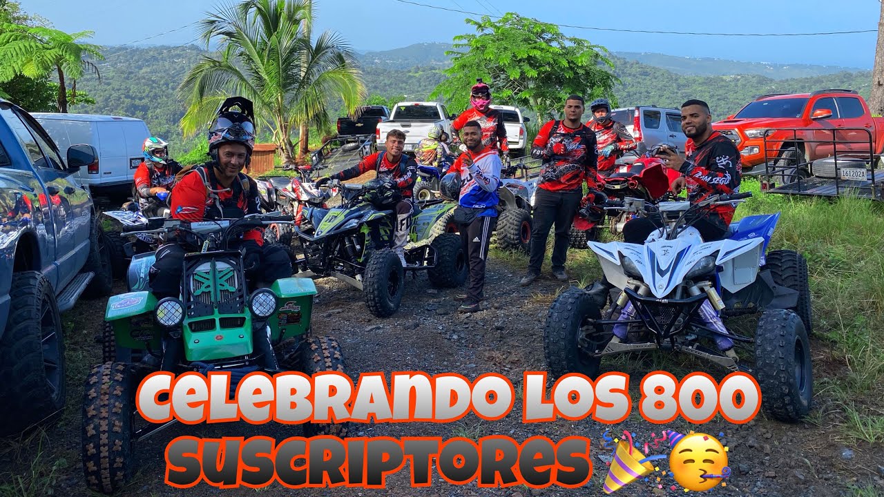 Celebrando 🙏🏻 los 800 suscriptores 🎉 en Mayagüez ⛰️ bajo lluvia ⛈️🫣￼