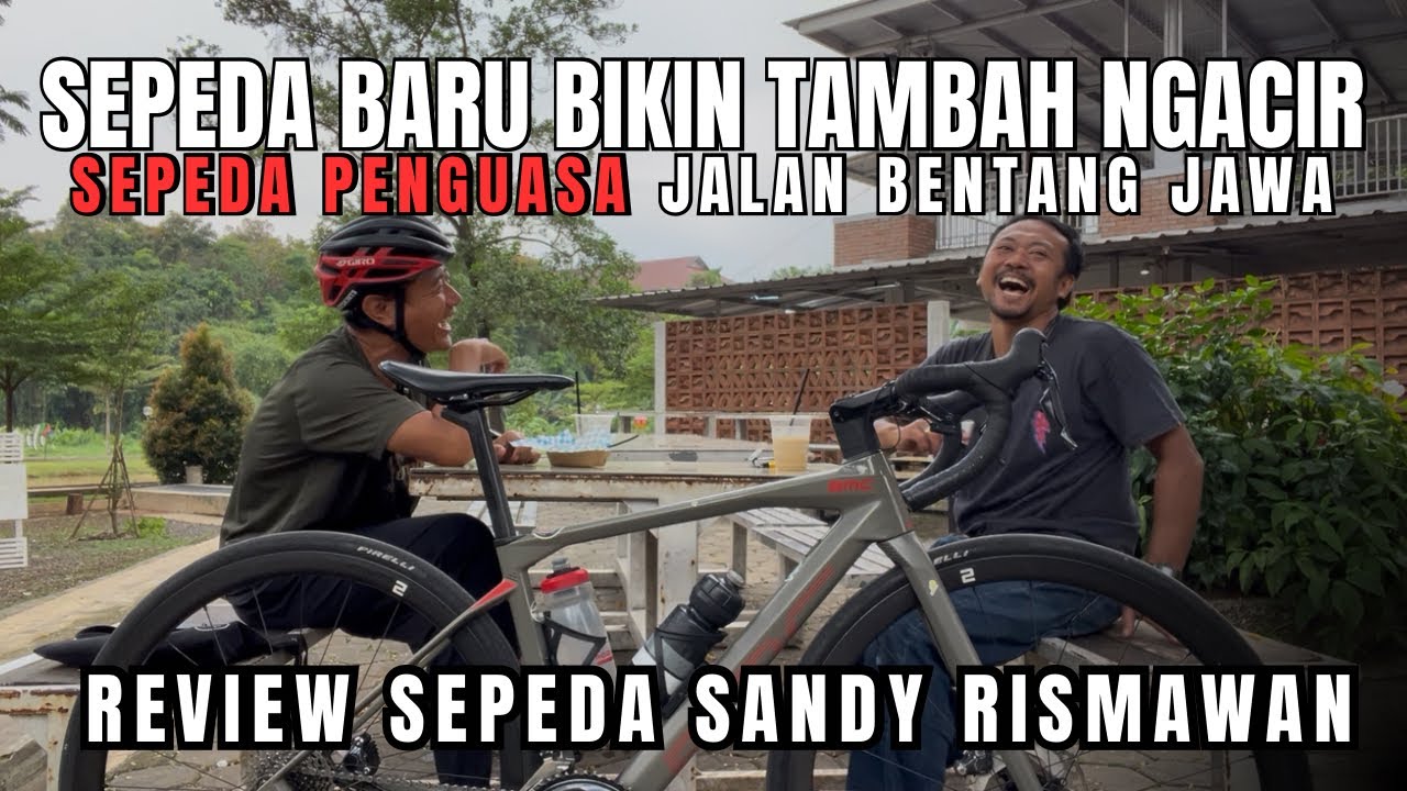 REVIEW SEPEDA FINISHER BENTANG JAWA | SANDY RISMAWAN RAJA UDANG 🦐 