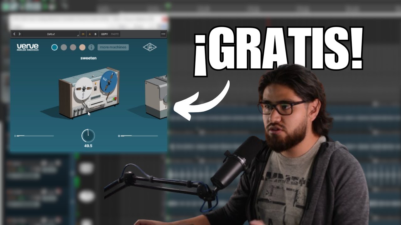 Saturación Armónica | UAD Verve Analog Machines Essential - Plug-in Gratis por Tiempo Limitado!