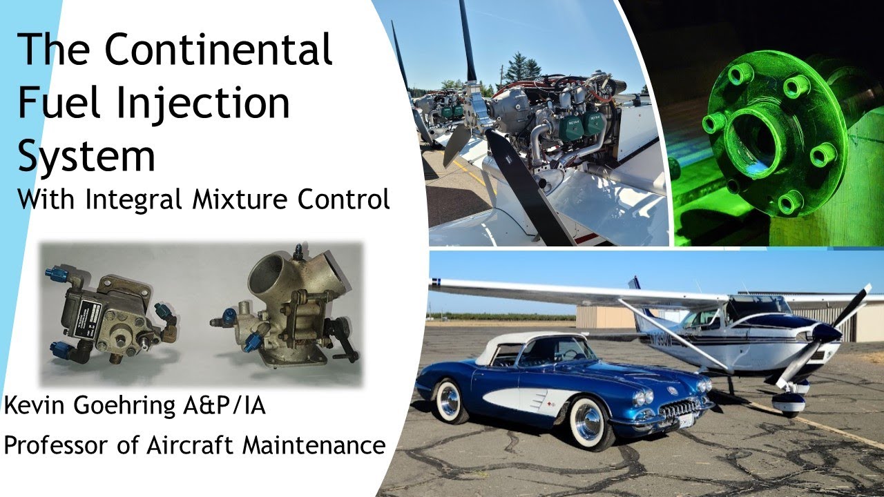 Continental Continuous Flow Fuel Injection System (Fuel Pump with Integral Mixture Control)