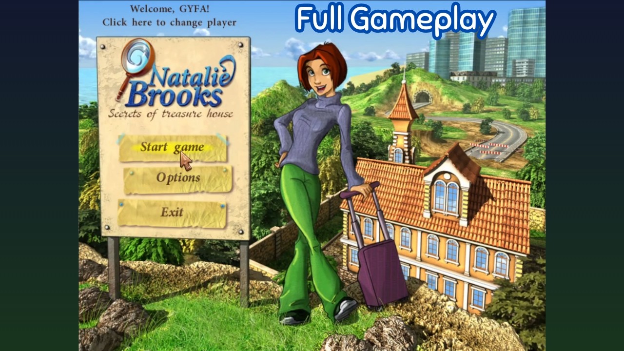 🗝️ Natalie Brooks: Secrets of the Treasure House (PC, 2008) Full Gameplay Walkthrough ✨