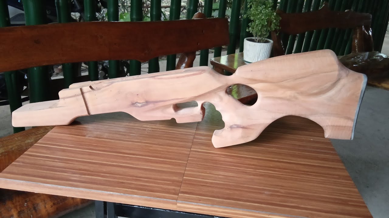 How to make AIR GUN STOCK — Part 1