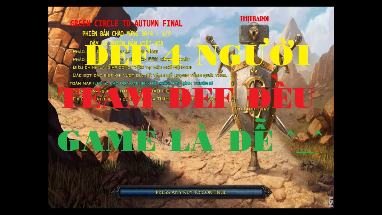 Warcraft III : Green Circle TD Autumn Final v6.3 #6