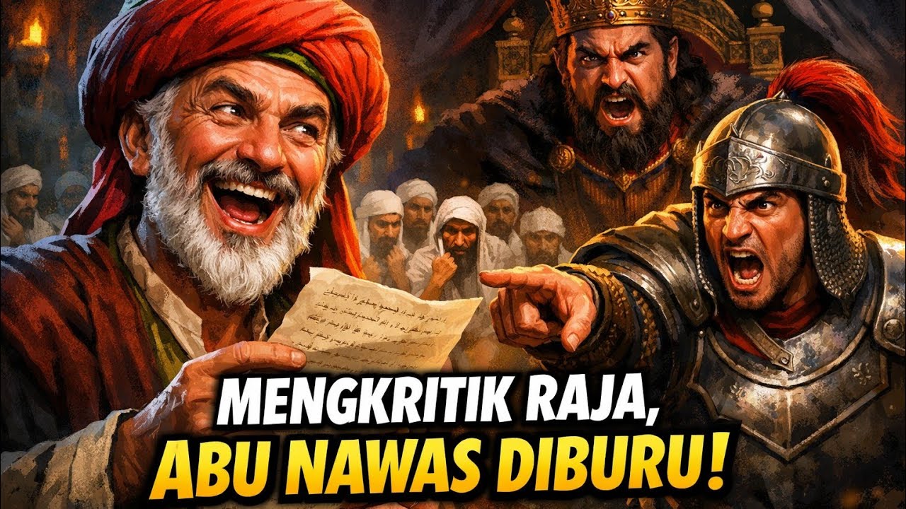 RAJA TERJEBAK! Trik Abu Nawas Sembunyi di Balik Ulama Agar Tak Ditangkap Baginda Raja