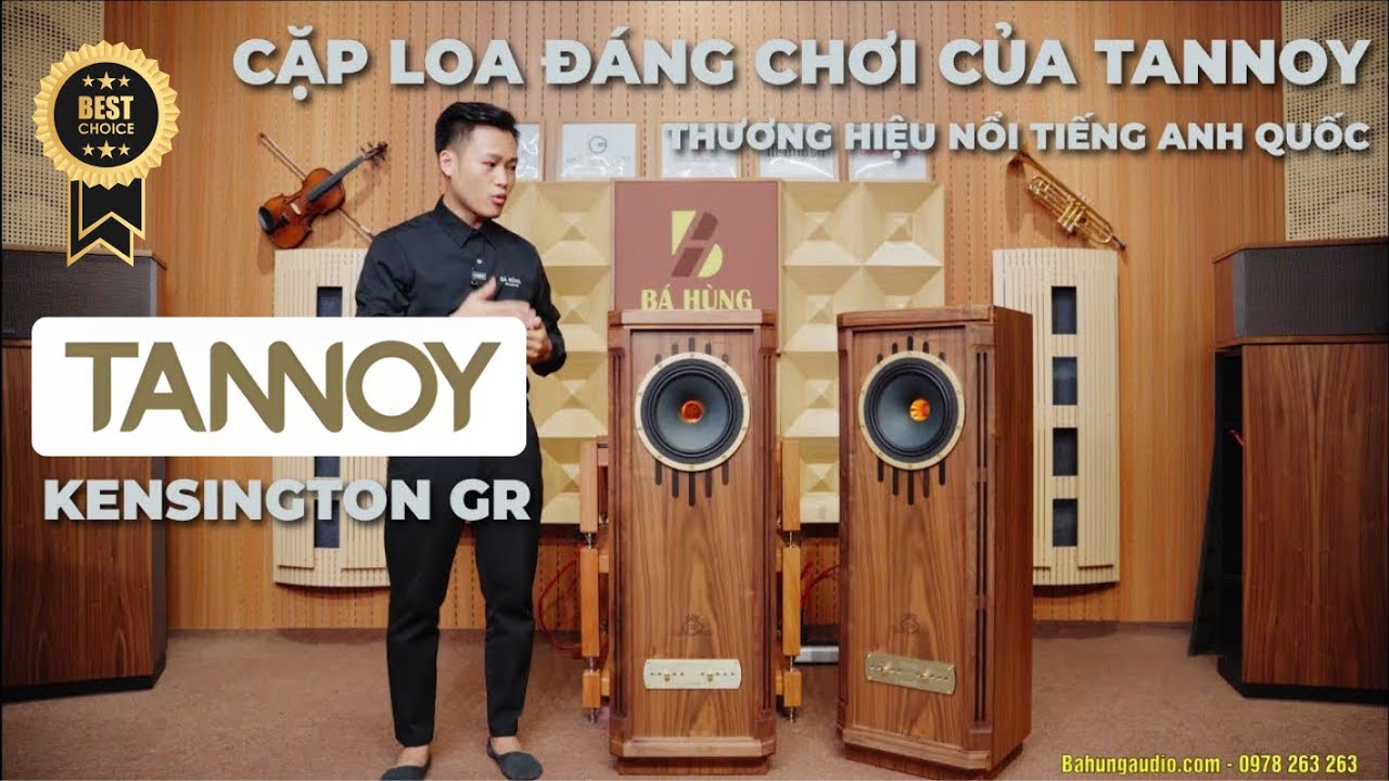 VẺ NGOÀI CỔ ĐIỂN, CHẤT ÂM THÌ CÀNG NGHE CÀNG MÊ | TANNOY KENSINGTON GR