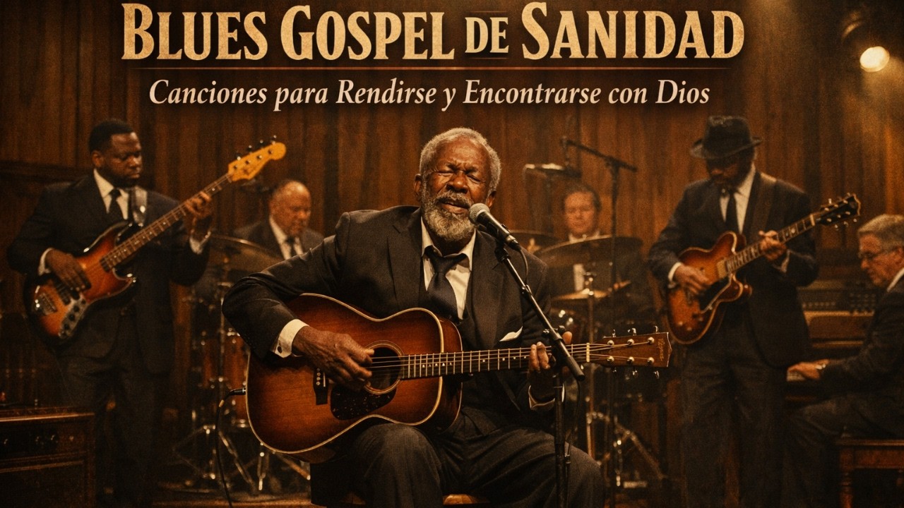 BLUES GOSPEL DE SANIDAD Y PRESENCIA | Música de Entrega y Encuentro con Dios