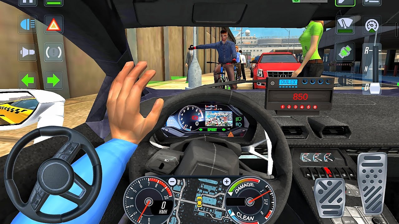 New Taxi Driver 2026 - Pick-up Passengers in Lambo City Driving 3D - Car Game Android Gameplay