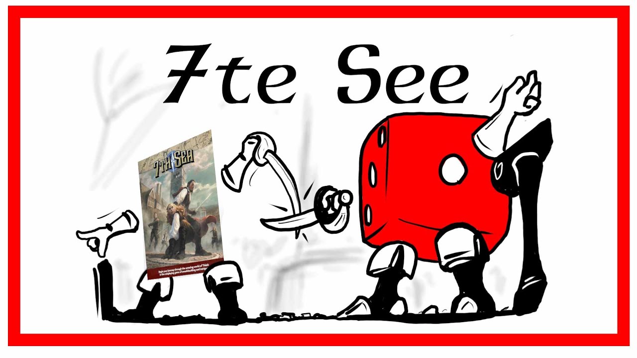 Role Playing Game: 7te SEE Review 🌊🌊🌊 || Pen and Paper