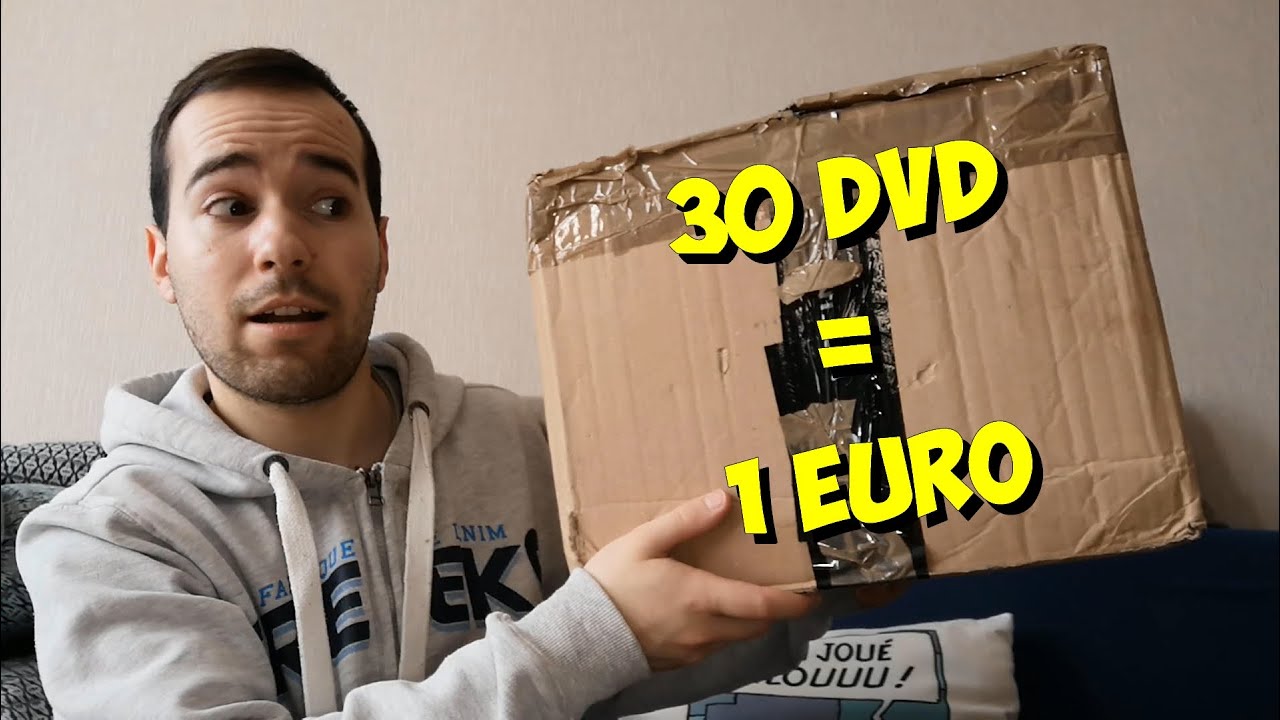 J'AI ACHETÉ UN LOT DE 30 DVD POUR 1€ A UN ABONNÉ
