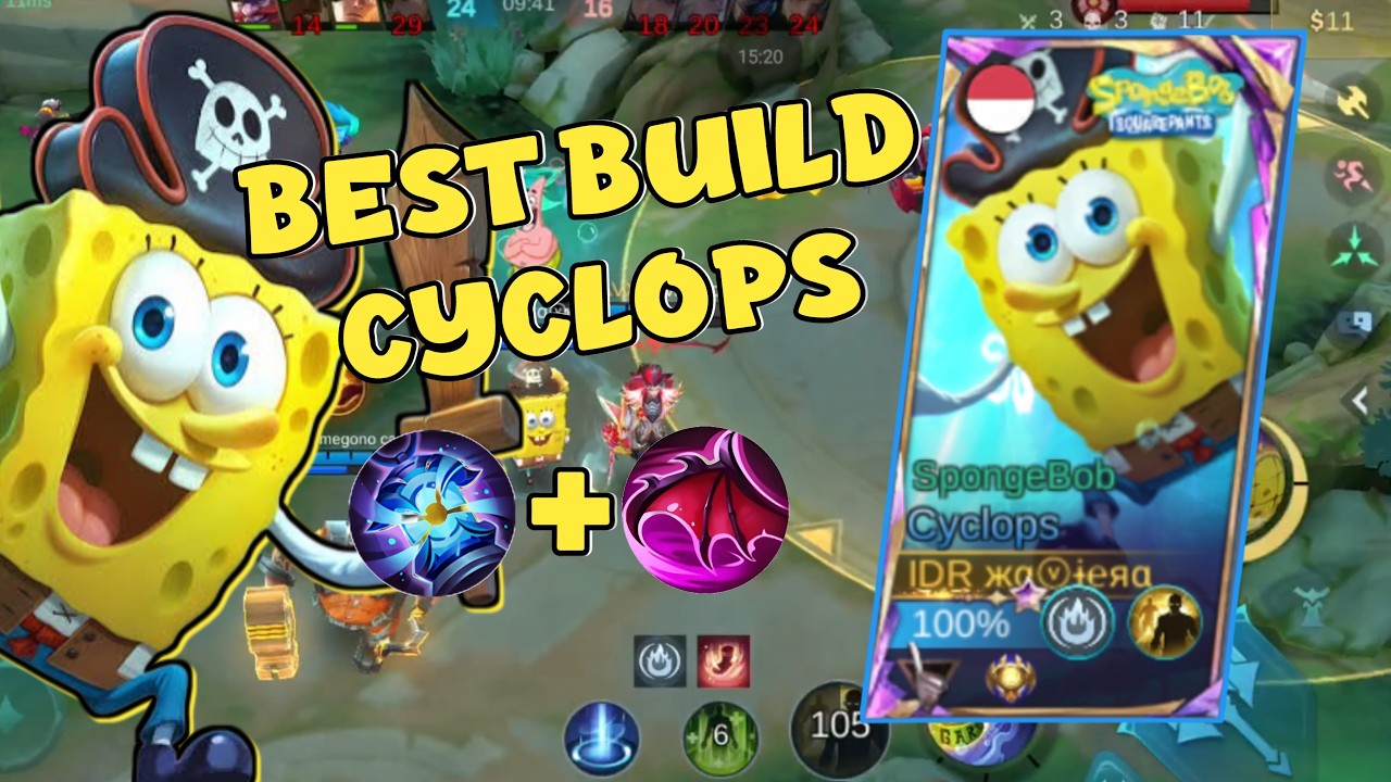 SOLO RANKED CYCLOPS KETEMU LANCE JAGO - MOBILE LEGENDS