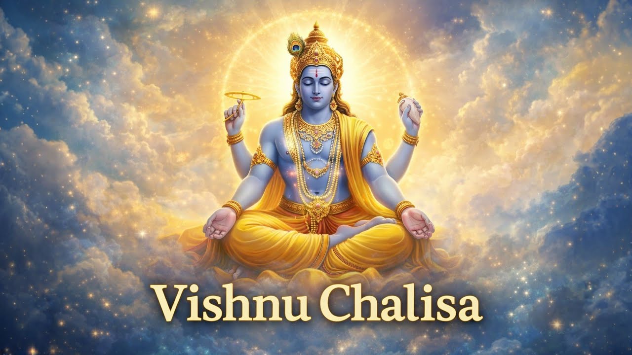 Vishnu Chalisa 🙏 | Thursday Special Bhajan | Peaceful Devotional Song
