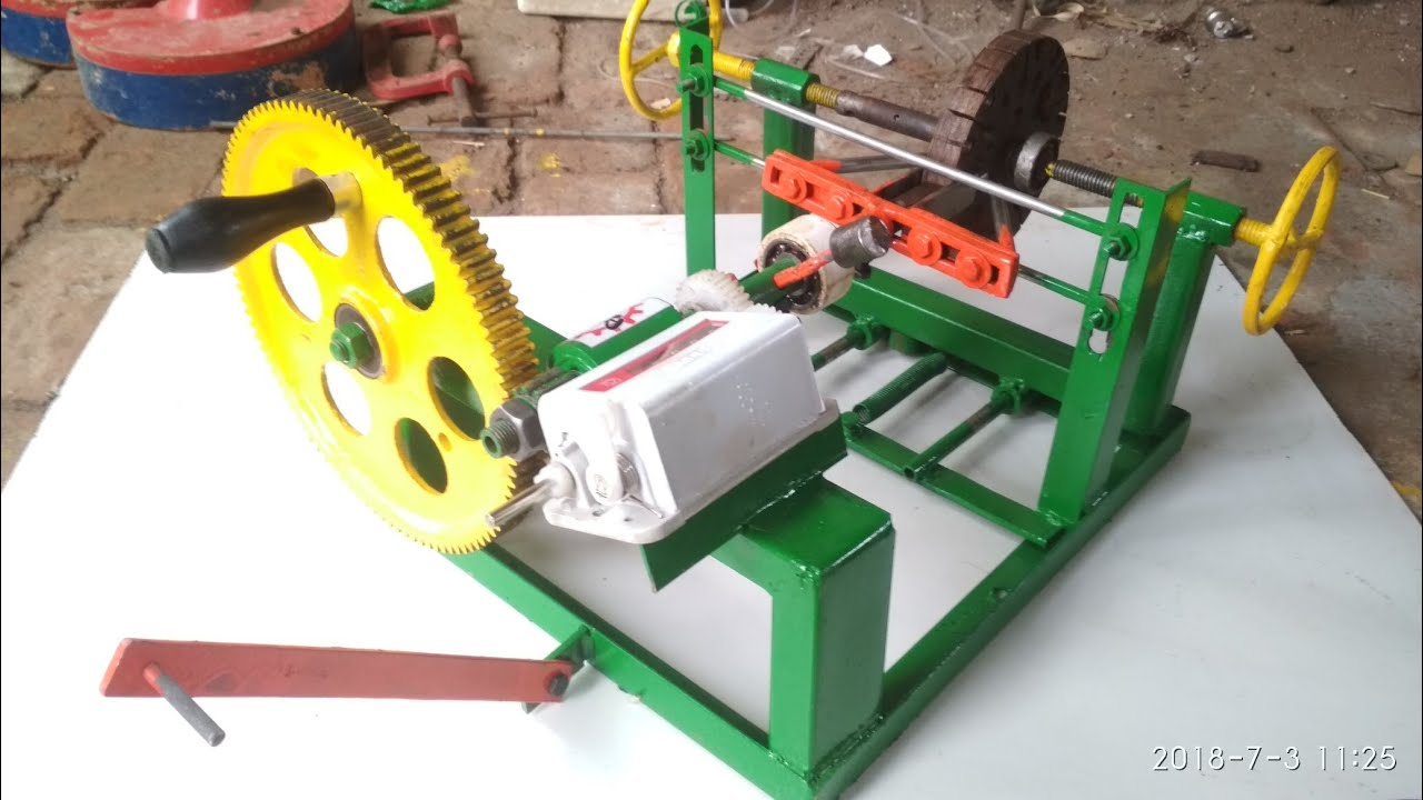 Celing Fan Rewinding Machine खुद बनाओ और हज़ारों रुपये कमाएं महीने के