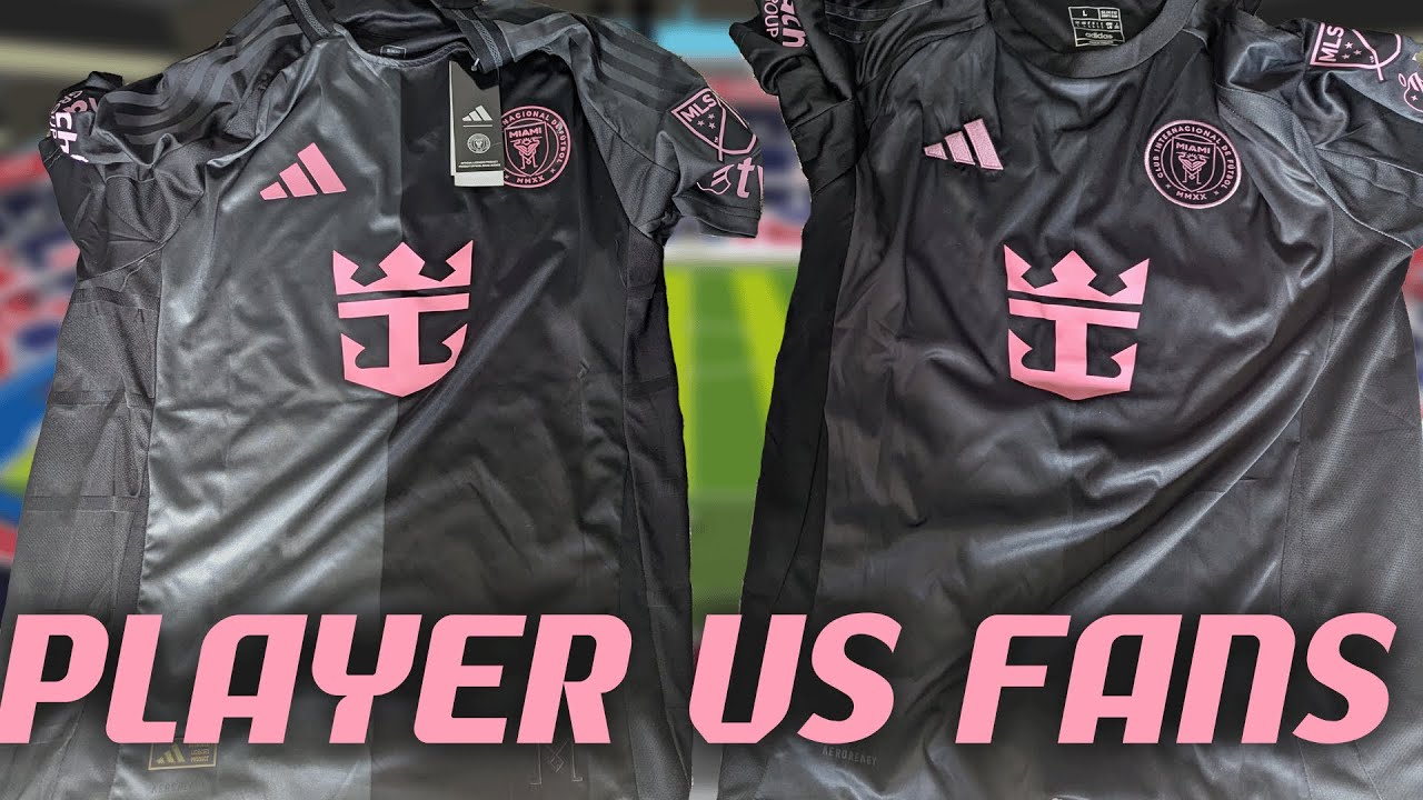 PLAYER VS FAN VERSION SHIRT COMPARISON FROM KITMM.COM