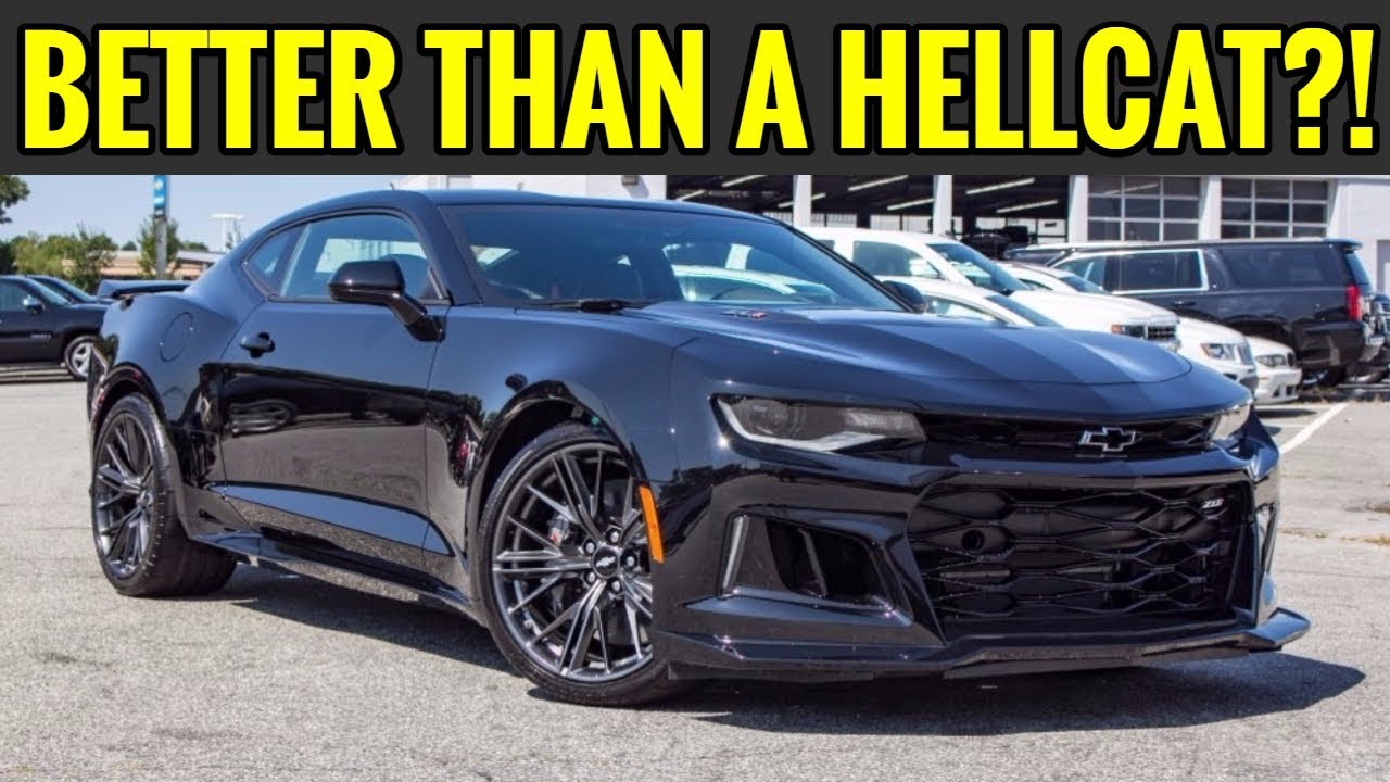 Обзор Chevrolet Camaro ZL1 2018 года!