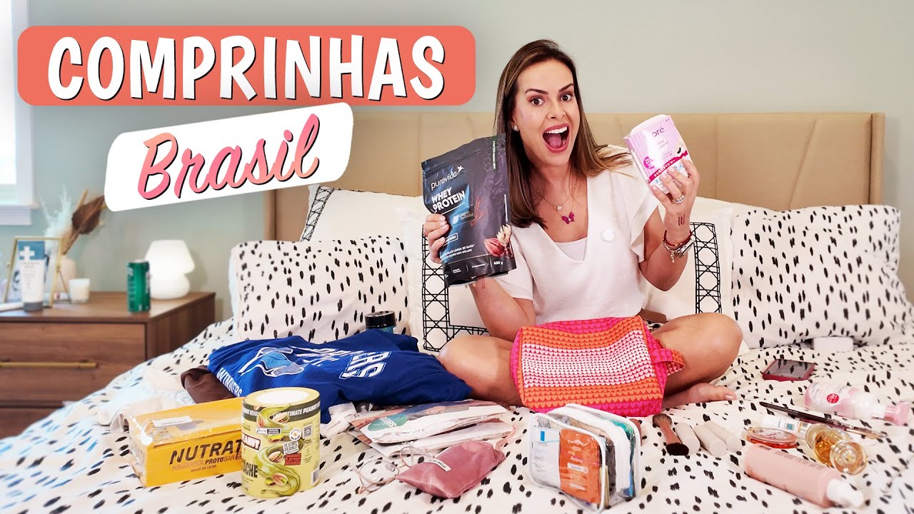 Comprinhas no Brasil - De uma brasileira que mora nos EUA e aproveitou!