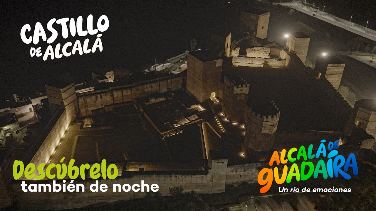 Castillo de Alcalá de Guadaíra, ahora, también de noche