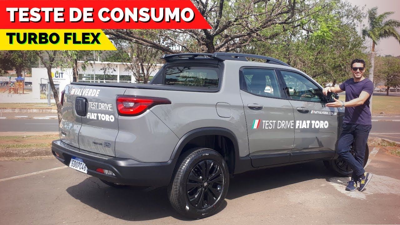 Fiat Toro 2023, teste de consumo na Cidade e Rodovia