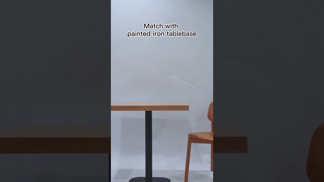 Square shape simple style durable table|Simple beauty to your restaurant space.#restaurant