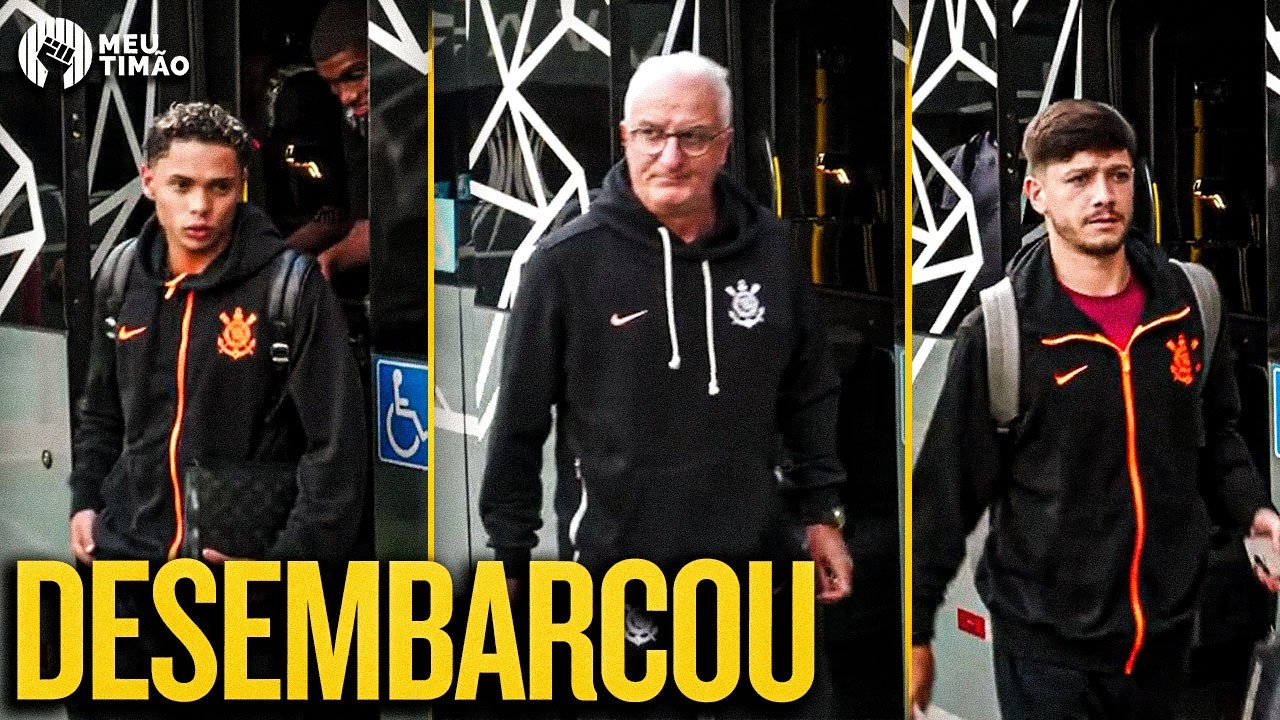 DESEMBARQUE DO CORINTHIANS EM LIMEIRA PARA A 5ª RODADA DO CAMPEONATO PAULISTA 2026
