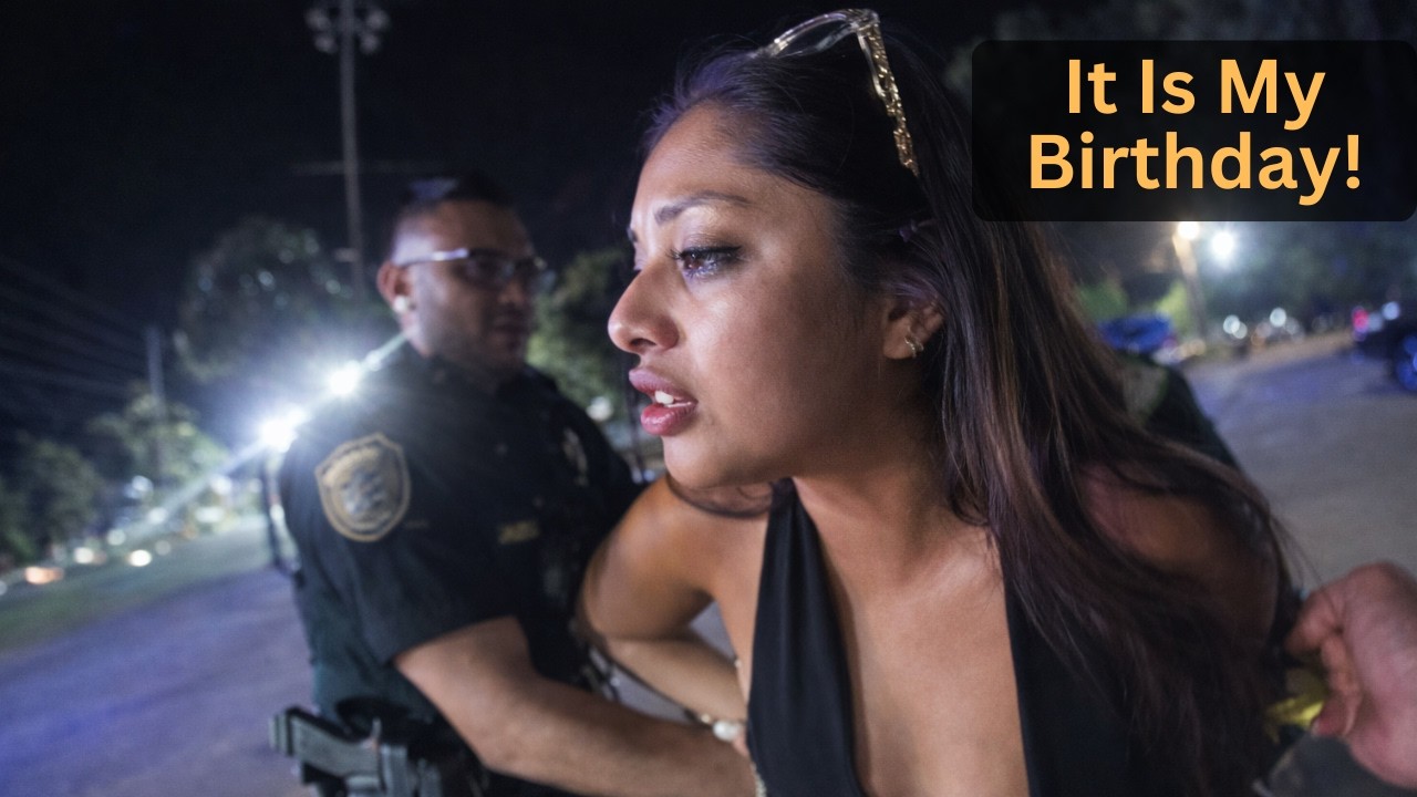 How She Turned Her Birthday Into a $ 25,000 Bond! Intense Resistance Caught On Bodycam