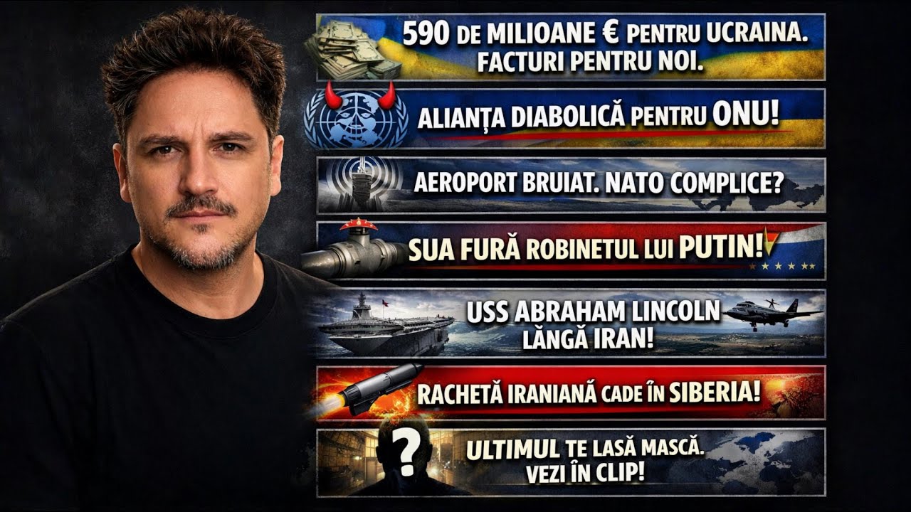 Portavion SUA spre Iran. Alianța răului. Rachetă hipersonică Iraniană. Trump taie gazul