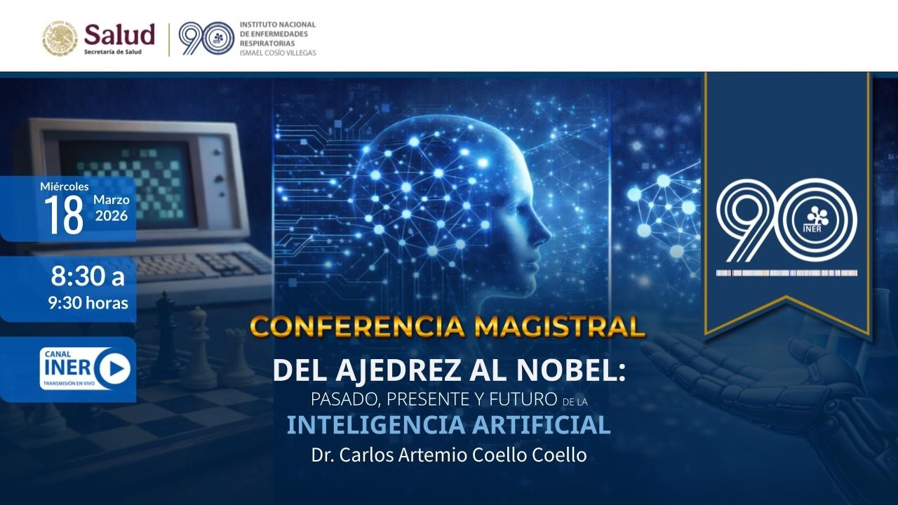 Conferencia Magistral. Del ajedrez al Nobel: PASADO, PRESENTE Y FUTURO DE LA INTELIGENCIA ARTIFICIAL