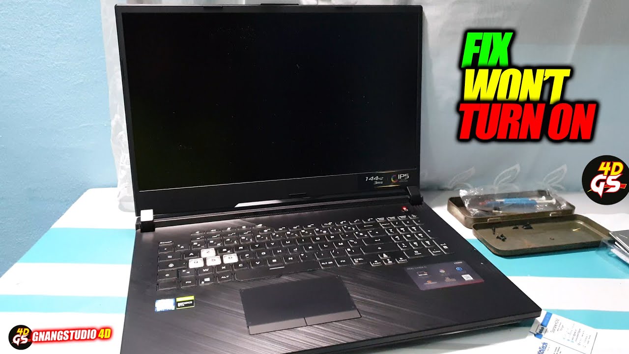 Asus Rog Strix G731GU не включается: ИСПРАВЛЕНИЕ | Ремонт