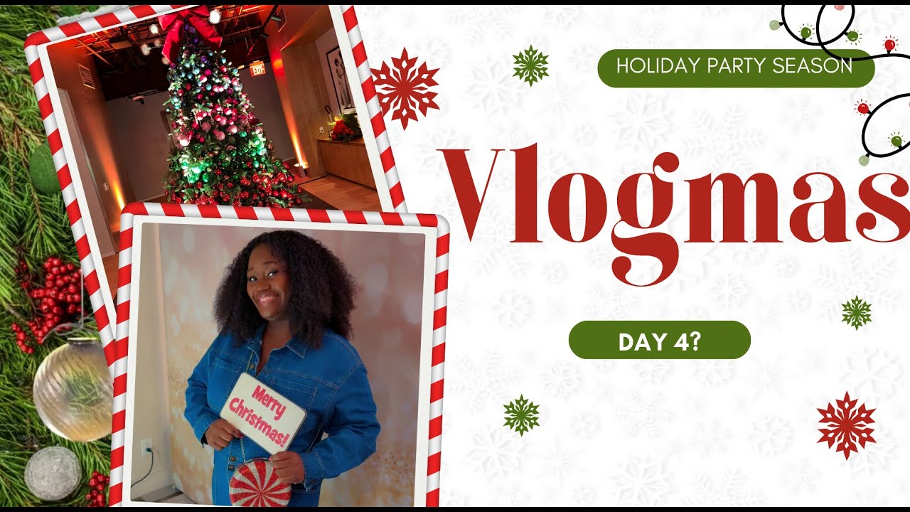 VLOGMAS, 4-й день? Поиск рождественских ёлок продолжается / Сезон праздничных вечеринок / Открыти...