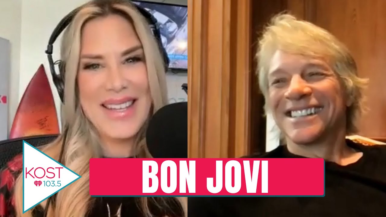 Jon Bon Jovi With A World Premiere On The Ellen K Morning Show
