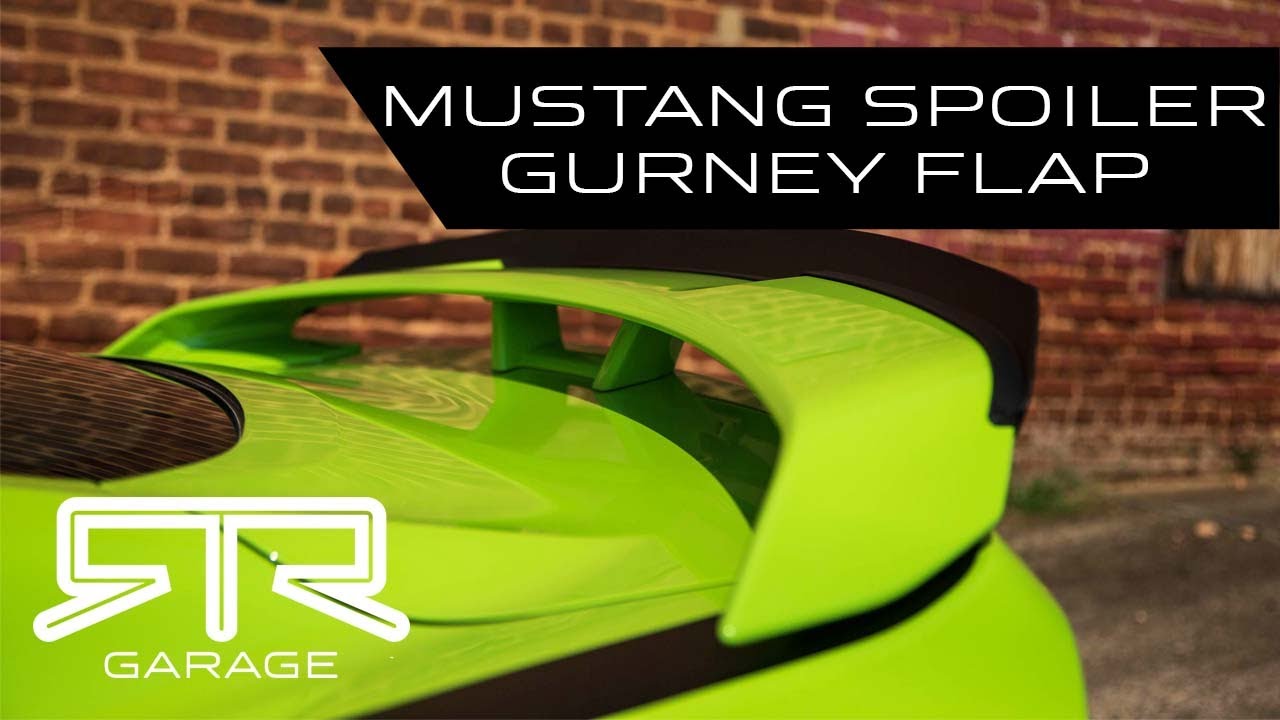 Installing the RTR Performance Pack Rear Spoiler Gurney Flap (18-23 MUSTANG - GT & ECOBOOST )