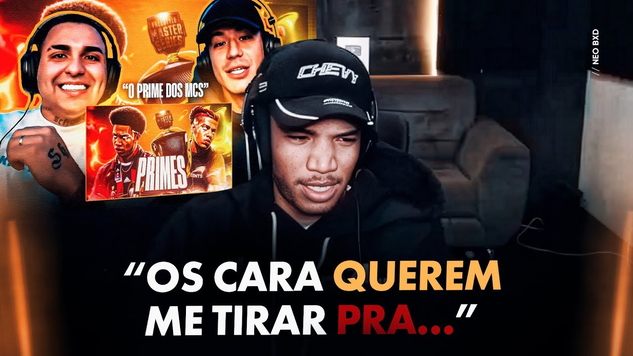 (REACT DO REACT 😂) NEO REAGE À APOLLO E KANT REAGINDO AO PRIME DOS MCS 🔥