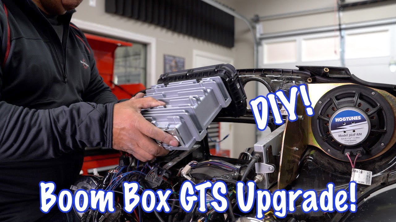 New Harley Boom Box GTS Conversion-How to Retrofit & Upgrade