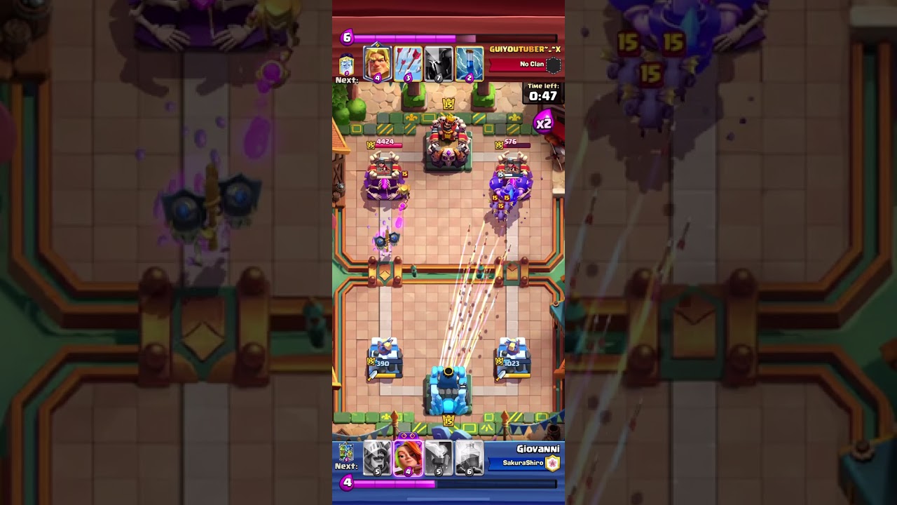 I beat a Pekka player 