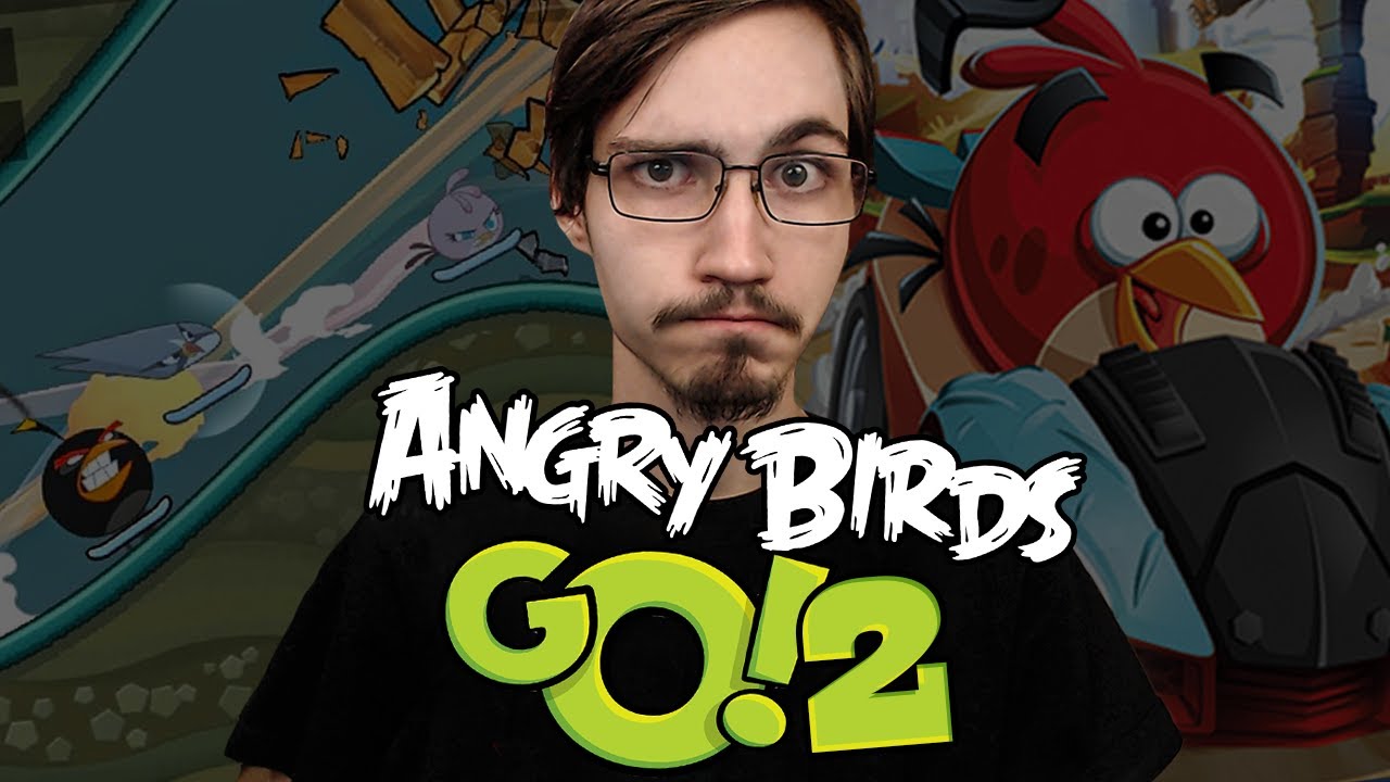 ОБЗОР ANGRY BIRDS GO 2 &mdash; НИКАКУЩАЯ ГОНКА С ОПРОСНИКОМ &mdash; ОБЗОР ANGRY BIRDS RACING