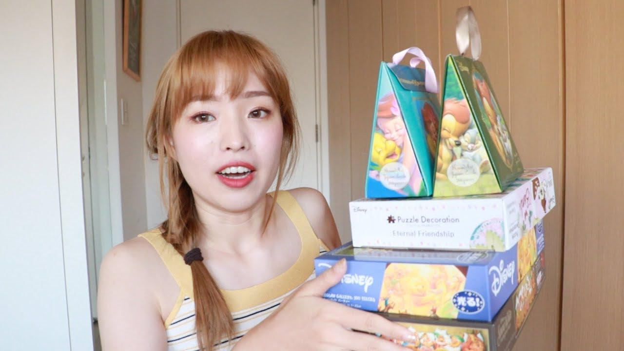 迪士尼敗家#2 療癒開箱。5款超可愛迪士尼拼圖！2018 Disney Haul ep.2 l EVALIN