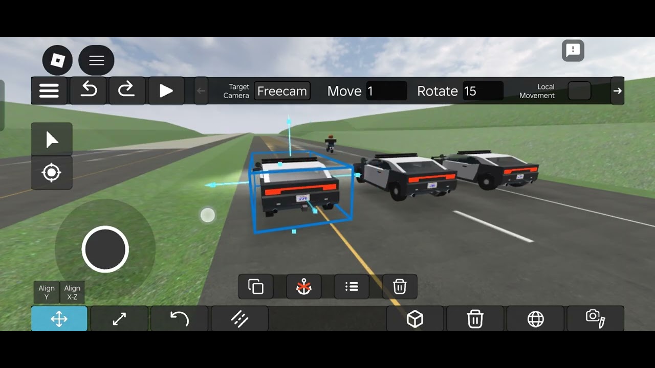 Tutorial on how to make a police chase 