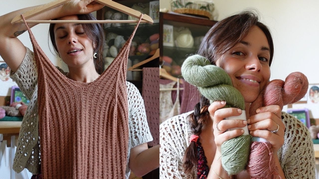 My wild knitting podcast | Ep. 23 | LOTS OF FINISHED OBJECTS and LINEN BLENDS