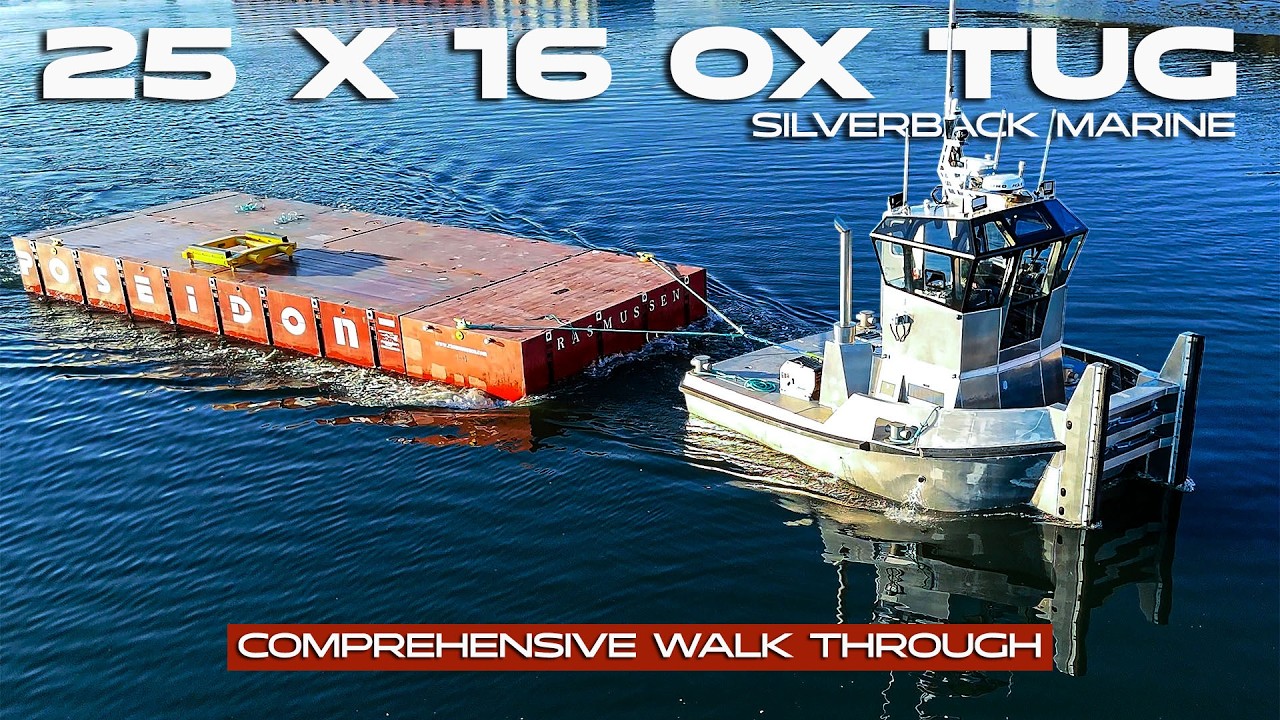 Могучий буксир Silverback OX: небольшой буксир, невероятные характеристики.