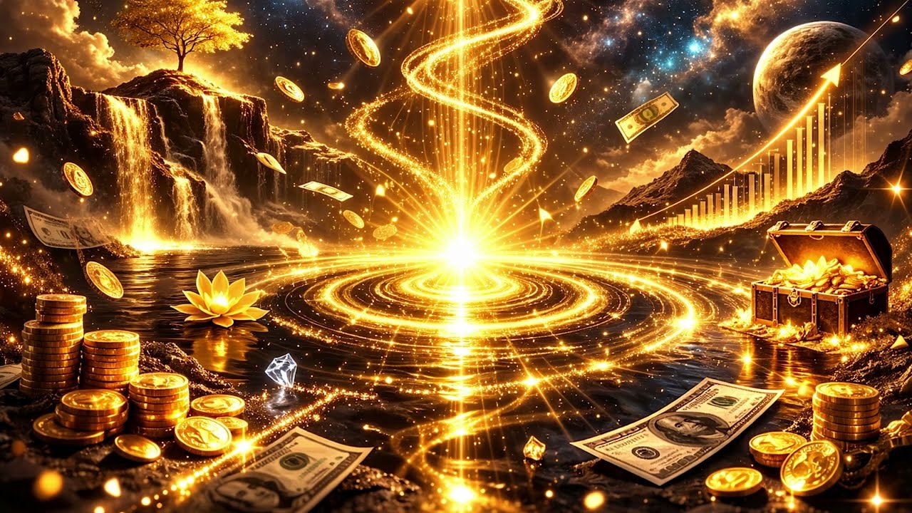 528Hz Abundance & Lucky Break Frequency | Attract Wealth, Prosperity & Positive Energy